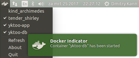 Docker Indicator